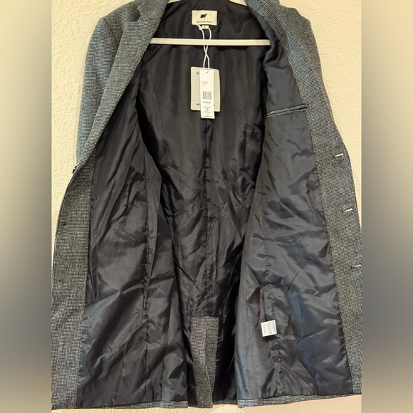 NEW Maison Noir Men’s Shadows Coat in Grey Size L - Picture 12 of 13